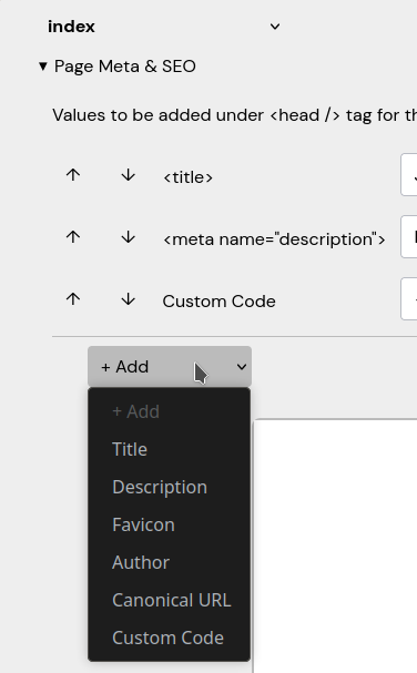Add Meta Field